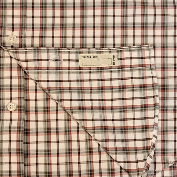 J. Crew Men's Small Slim Untucked Long Sleeve Button Down Shirt Style #AT942 - Picture 7 of 14